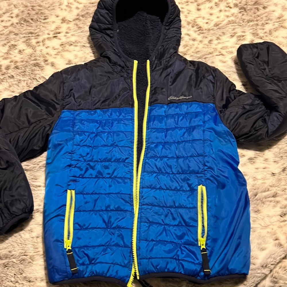 Reversible Eddie bauer jacket boys sz. m